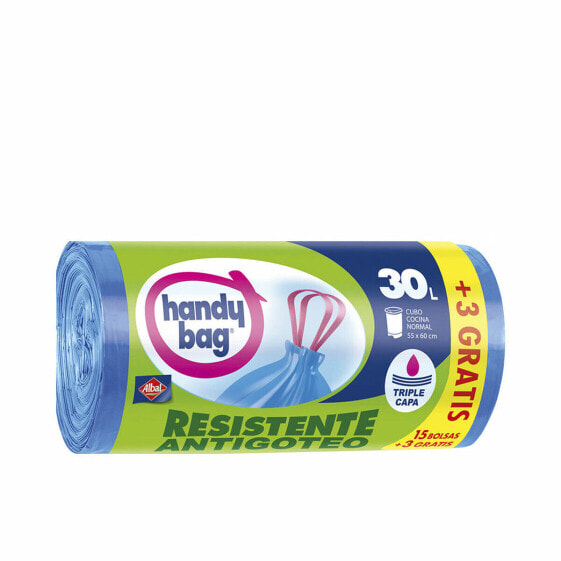 Мешки для мусора Albal Handy Bag 18 штук 30 L Противокапельное кольцо