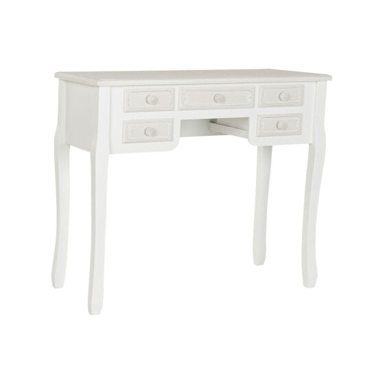 Письменный стол DKD Home Decor Белый Деревянный MDF 90 x 40 x 78 см