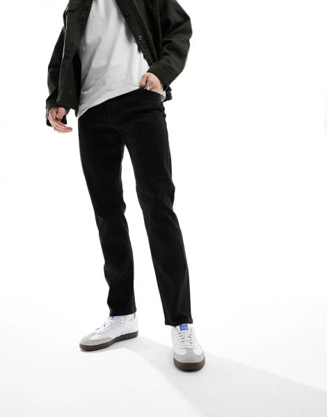 Jack & Jones mike tapered jeans in black