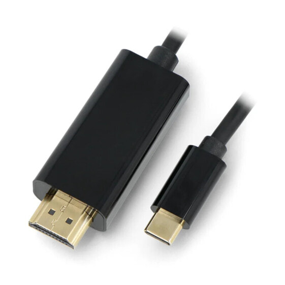 Шнур USB type C - HDMI - 1,8 м - Akyga AK-AV-18