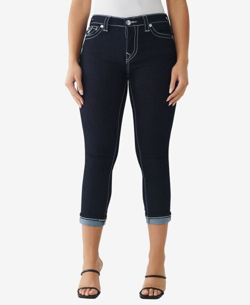 Women's Jennie Big T Mid Rise Capri Jeans