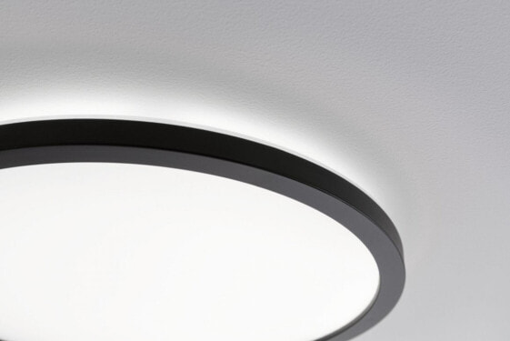 PAULMANN Atria Shine - Round - Ceiling - Surface mounted - Black - Plastic - IP20