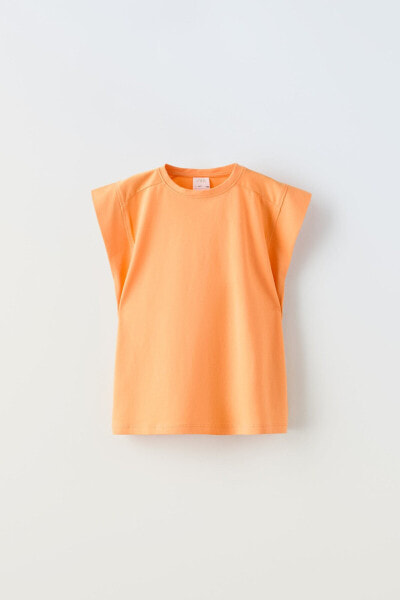 Plain t-shirt with tab