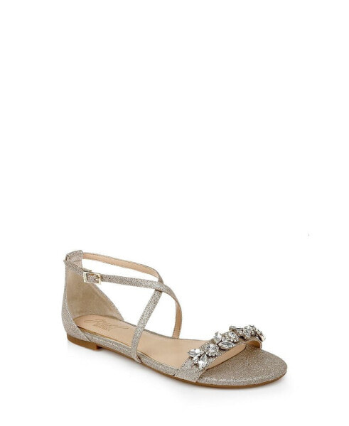 Босоножки женские Jewel Badgley Mischka Tessy Flat