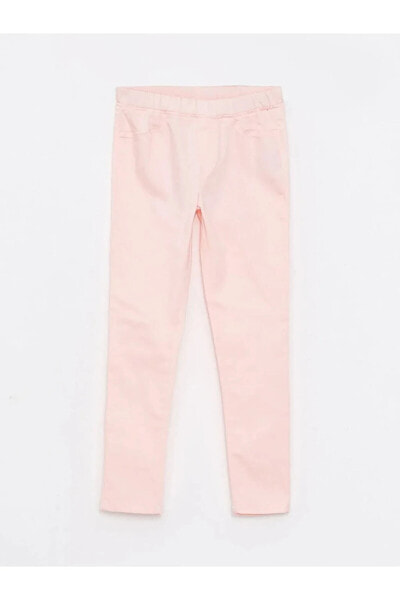 Lcw Eco Beli Lastikli Basic Kız Çocuk Pantolon
