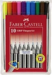 Ручки шариковые Faber-Castell Grip, 10 штук