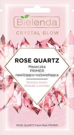 Bielenda Crystal Glow maseczka Rose Quartz 8g