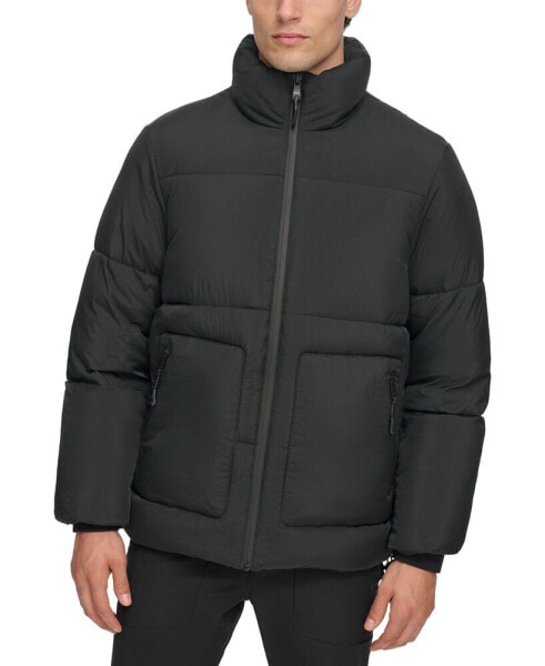 Куртка мужская утепленная DKNY Full-Zip Stand Collar Pufferозвание