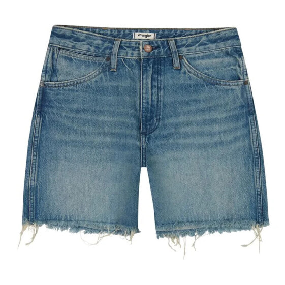 WRANGLER 112351075 Cowboy 5´´ Relaxed Fit denim shorts