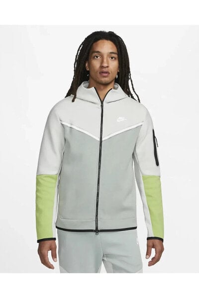 Толстовка спортивная Nike Tech Fleece Windrunner "Пыльный шалфей" (CU4489 034)