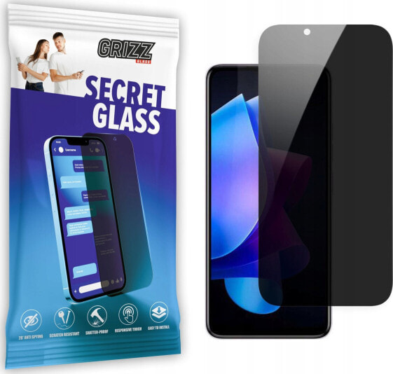 GrizzGlass Szkło prywatyzujące GrizzGlass SecretGlass do Tecno Pop 7 Pro