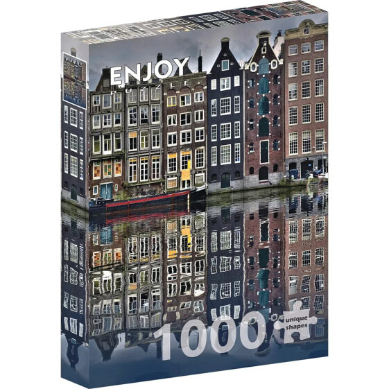 Puzzle Amsterdamer Häuser