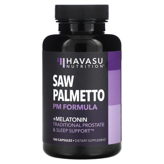 Havasu Nutrition, добавка с сереноей для приема на ночь, 100 капсул