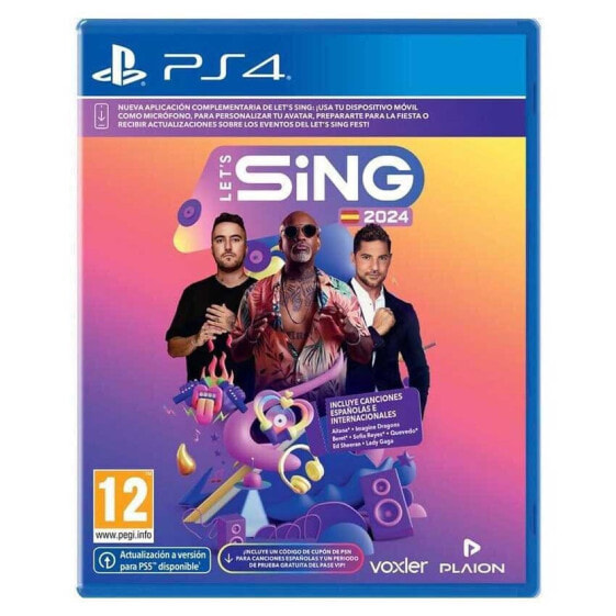 PLAYSTATION GAMES PS4 Let´s Sing 2024