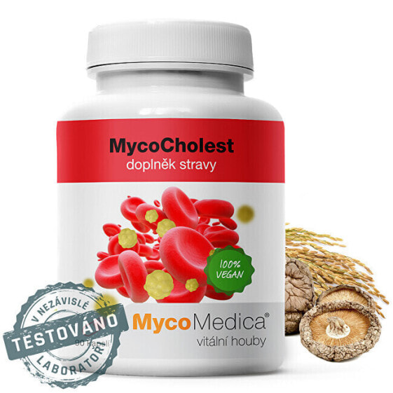БАД для поддержания уровня холестерина MycoMedica MycoCholest 120 капсул