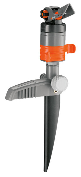 Насадка на шланг GARDENA Comfort Turbo-Drive Sprinkler - 450 m² - Black - Gray - Orange