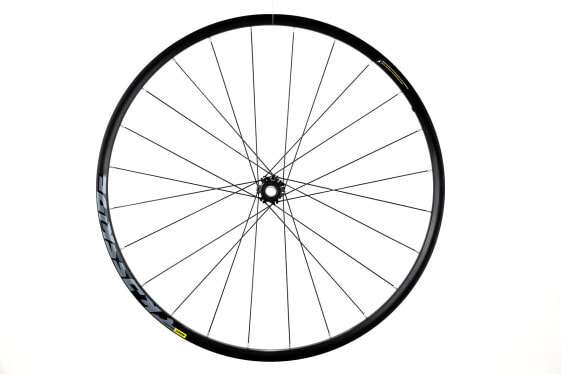 Mavic Crossride FTS MTB Front Wheel, 29", Aluminum,15x100mm TA, 24H, 6-Bolt Disc