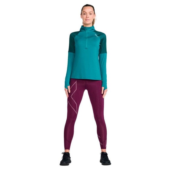 2XU Light Speed half zip long sleeve T-shirt