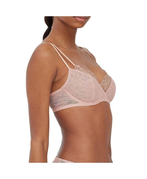 Women's Paradise Floral Lace Full Coverage Underwire Bra