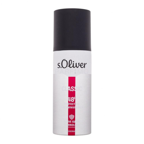 s.Oliver Classic 150 ml deodorant Deospray für Herren