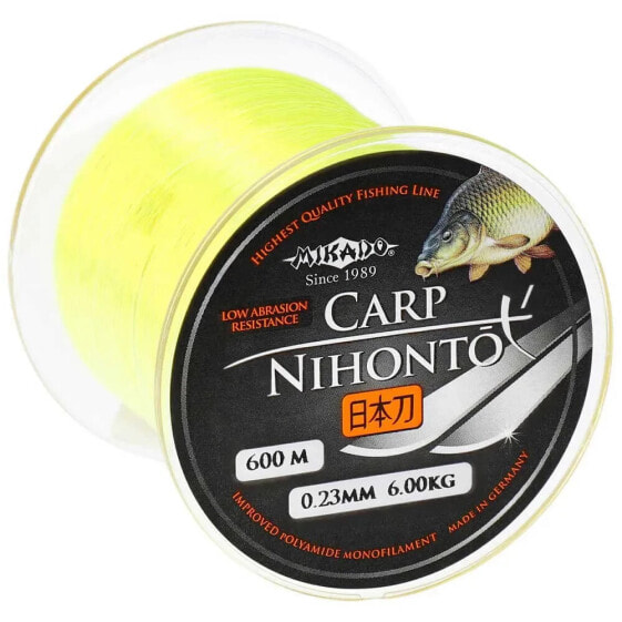 MIKADO Nihonto Carp Carpfishing Line 600 m