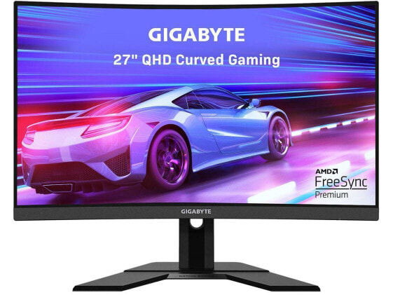 GIGABYTE G27QC A 27" 165Hz 2560 x 1440 1ms (MPRT) 88% DCI-P3, HDR Ready, FreeSyn