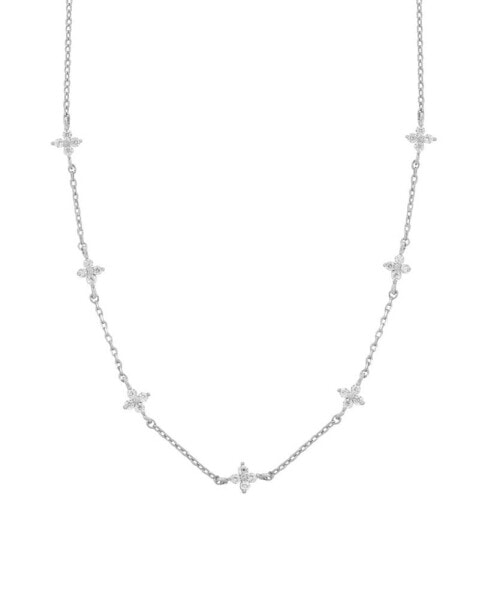 Women's Shimmer Blossom Necklace