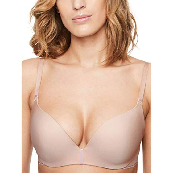 Chantelle Women's Absolute Invisible Smooth Push-Up Bra, Nude Blush, 34D