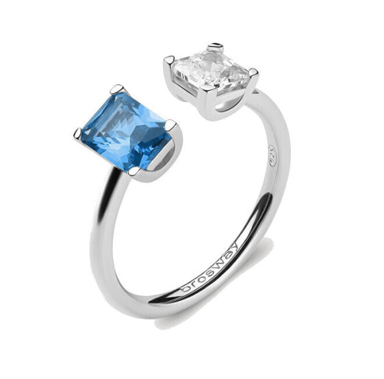 Elegant open ring Fancy Freedom Blue FFB09