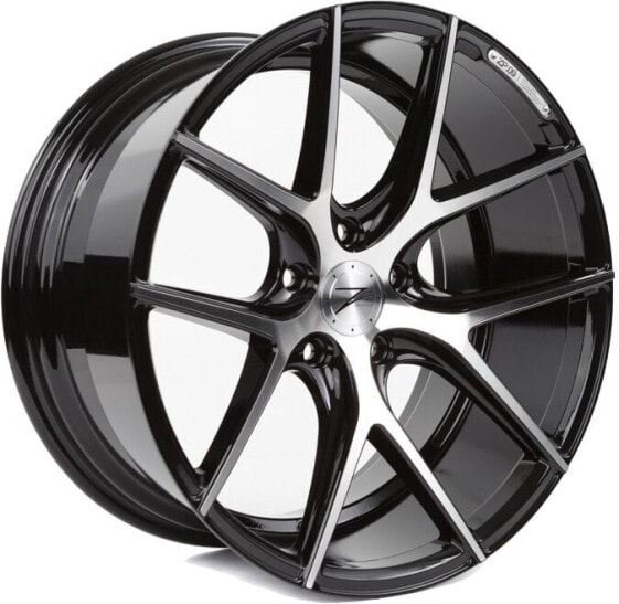 Колесный диск литой Z-Performance ZP.09 Deep Concave phantom black/polished 8.5x19 ET45 - LK5/112 ML66.6