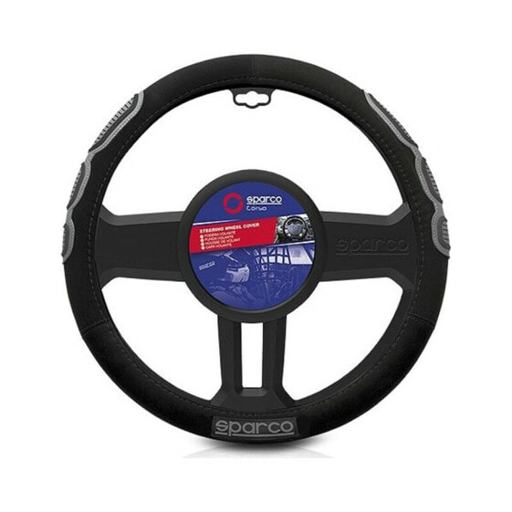 Steering Wheel Cover Sparco SPC1106 L-Sport Grey (Ø 36 - 38 cm)