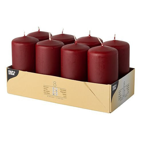 PAPSTAR 17983 - Cylinder - Bordeaux - 16 h - 8 pc(s)
