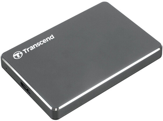 Transcend StoreJet 25C3N 1TB - 1000 GB - 2.5" - 3.2 Gen 1 (3.1 Gen 1) - 5400 RPM - Grey