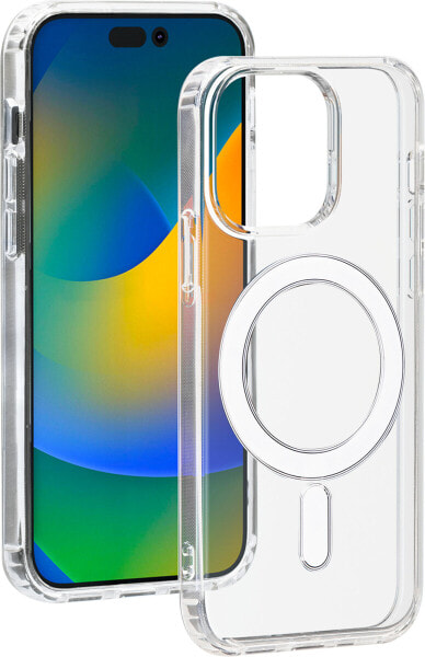 Bigben Interactive Hybrid Case mit MagSafe Handy-Cover für Apple iPhone 15 Pro