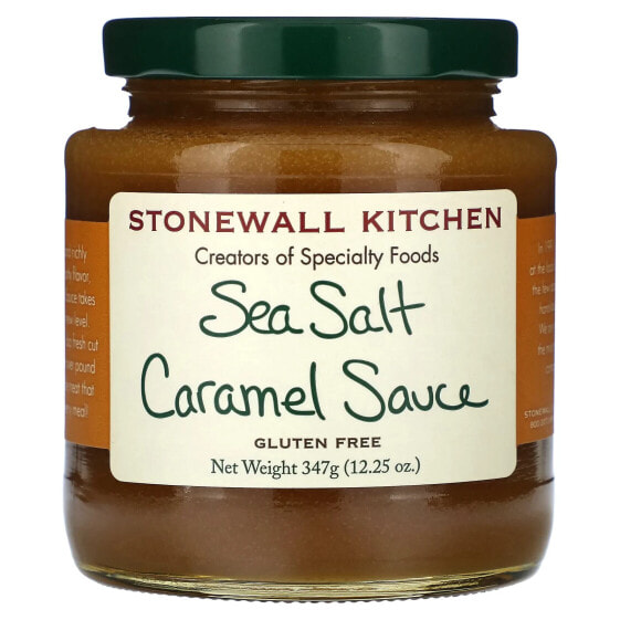 Stonewall Kitchen, карамельный соус с морской солью, 347 г (12,25 унции)