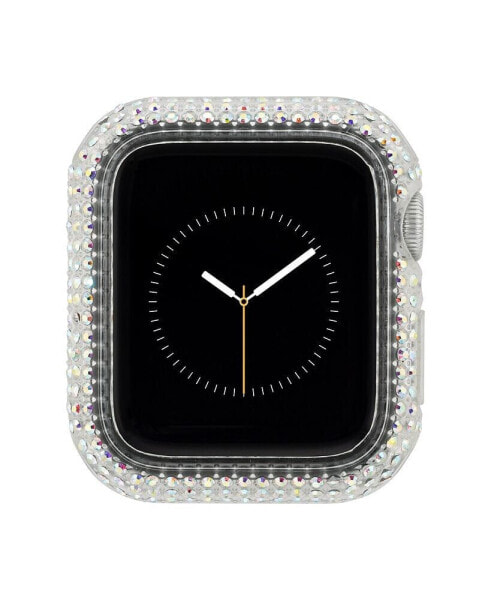 Clear Bumper with Iridescent Crystals for 40mm Apple Watch