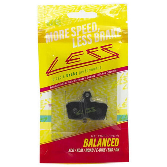 LESS Balanced Sram Code Guide / Avid code Organic Disc Brake Pads