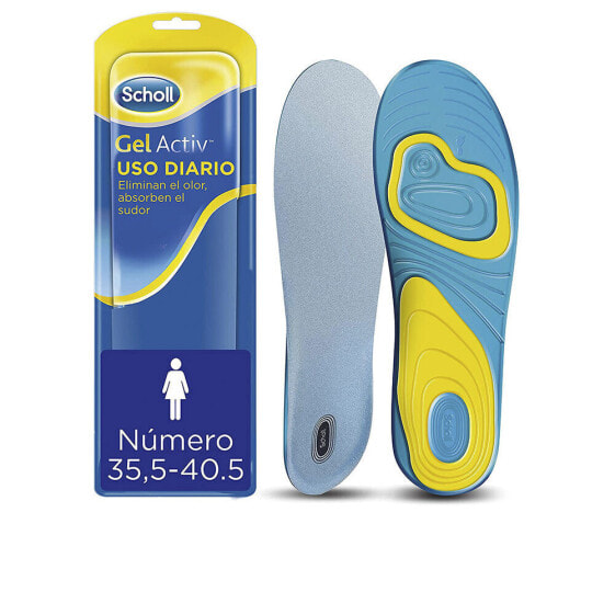 ACTIV GEL DAILY USE women's insoles comfort and odor absorption #Size 35.5-40.5 1 u