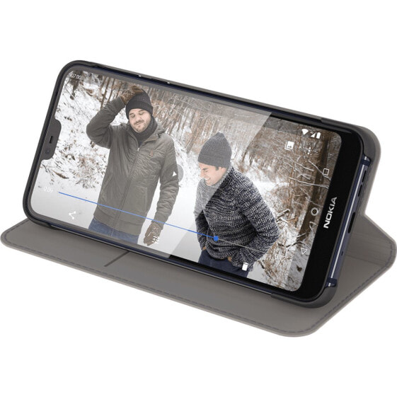 Чехол для смартфона Nokia 8P00000042 Flip для Nokia 7.1 14.8 см (5.84") серого цвета
