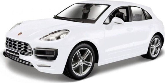 Модель машины Bburago Porsche Macan белая 1:24