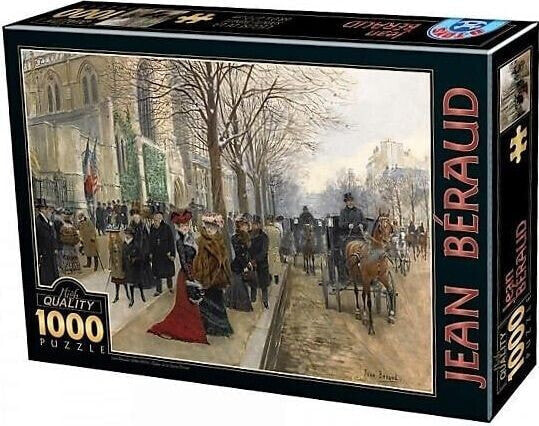 D-Toys Puzzle 1000 Jean Beraud, Spacer po mieście