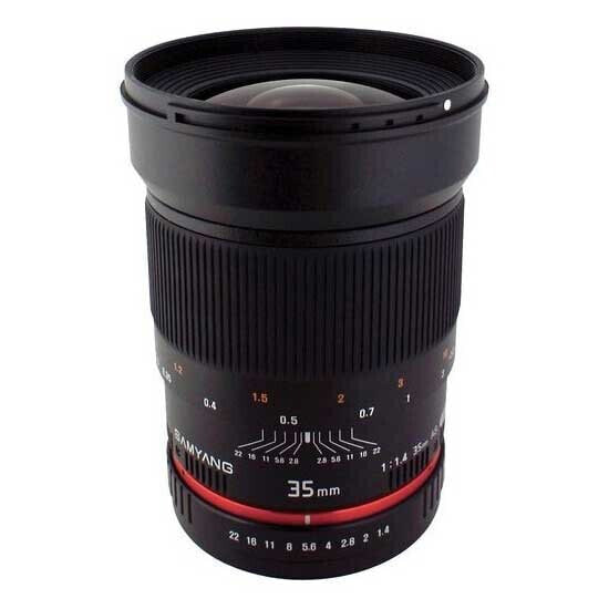 SAMYANG 35 mm F1.4 AS UMC MFT Micro 4/3 Camera Lens