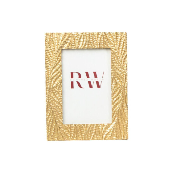 Photo frame Romimex Golden Resin 10 x 15 x 2 cm