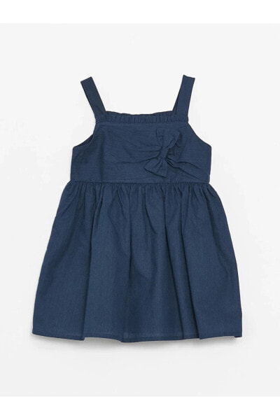 LCW ECO Kare Yaka Askılı Kız Bebek Elbise İlk siz değerlendirin