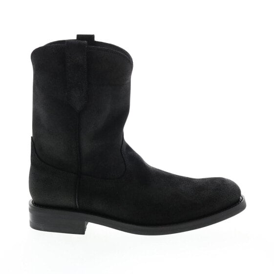Wolverine BLVD Pull-On W990159 Mens Black Suede Casual Dress Boots