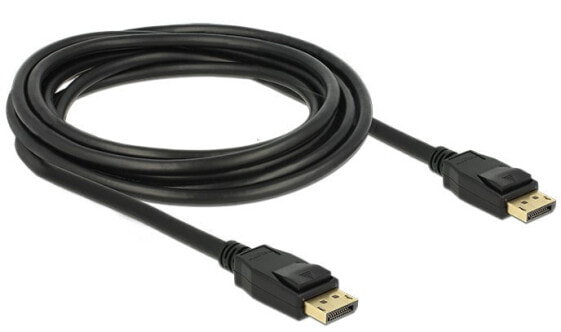 Разъем Delock Displayport 1.2a 3 м - DisplayPort - DisplayPort - Male - Male - 3840 х 2160 пикселей