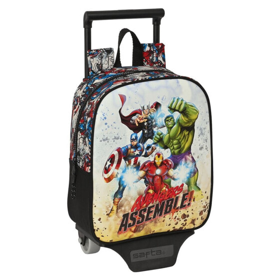 SAFTA Mini With Wheels Avengers Forever Backpack