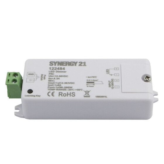 Белая светодиодная лампочка Synergy 21 S21-LED-SR000102 - 12-36V - 95 мм - 36 мм - 20 мм