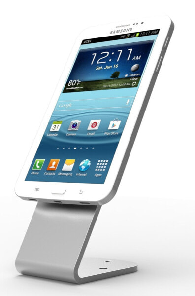 Compulocks Hovertab Universal Tablet Display Stand - Silver - Mobile phone/Smartphone - Tablet/UMPC - Passive holder - Indoor - White