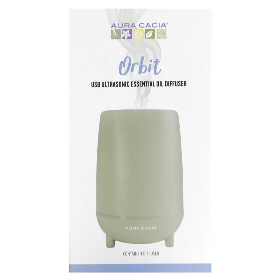 Orbit, USB Ultrasonic Essential Oil Diffuser, 1 Count